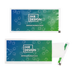 Erfrischungstuch, 12 x 6 cm, 4/4-farbig beidseitig bedruckt, geöffnet