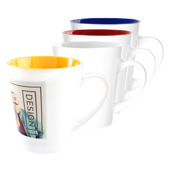 Tasse bedruckt und Farbauswahl