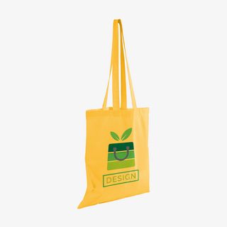 Farbige Baumwolltasche im Digitaldruckverfahren mit vollfarbigem Design bedruckt